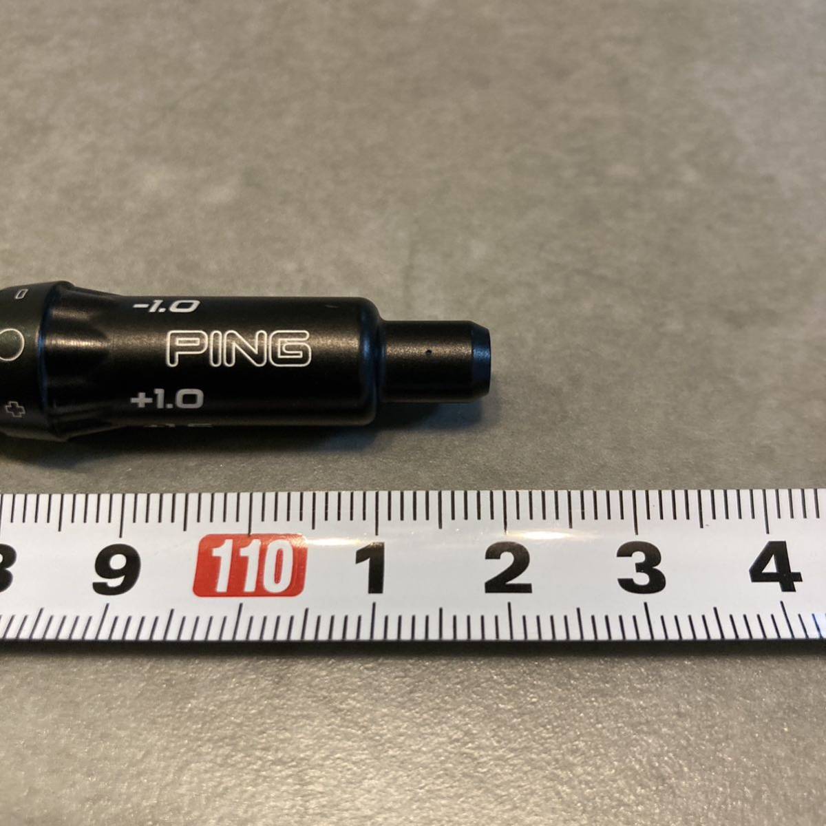 美品】ベンタス ブラック 6X ドライバー用 1W ピン用スリーブ付 PING