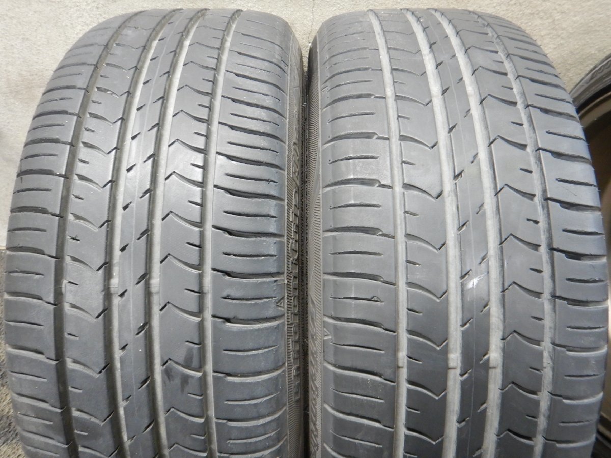 J6T6889■215/45R17 GOOD YEAR E-Grip ECO EG01 社外 ブロンズ 7.5J 5H +50 PCD114.3★条件付送料無料★_画像7