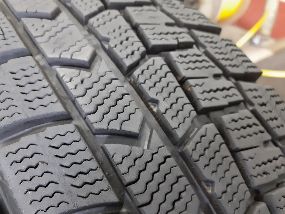 パF4344②■165/70R14 81Q　2本のみ　DUNLOP WINTER MAXX 02　送料無料 冬 ’21年 パッソ ヴィッツ アクア マーチ スイフト ソリオ ブーン_画像6