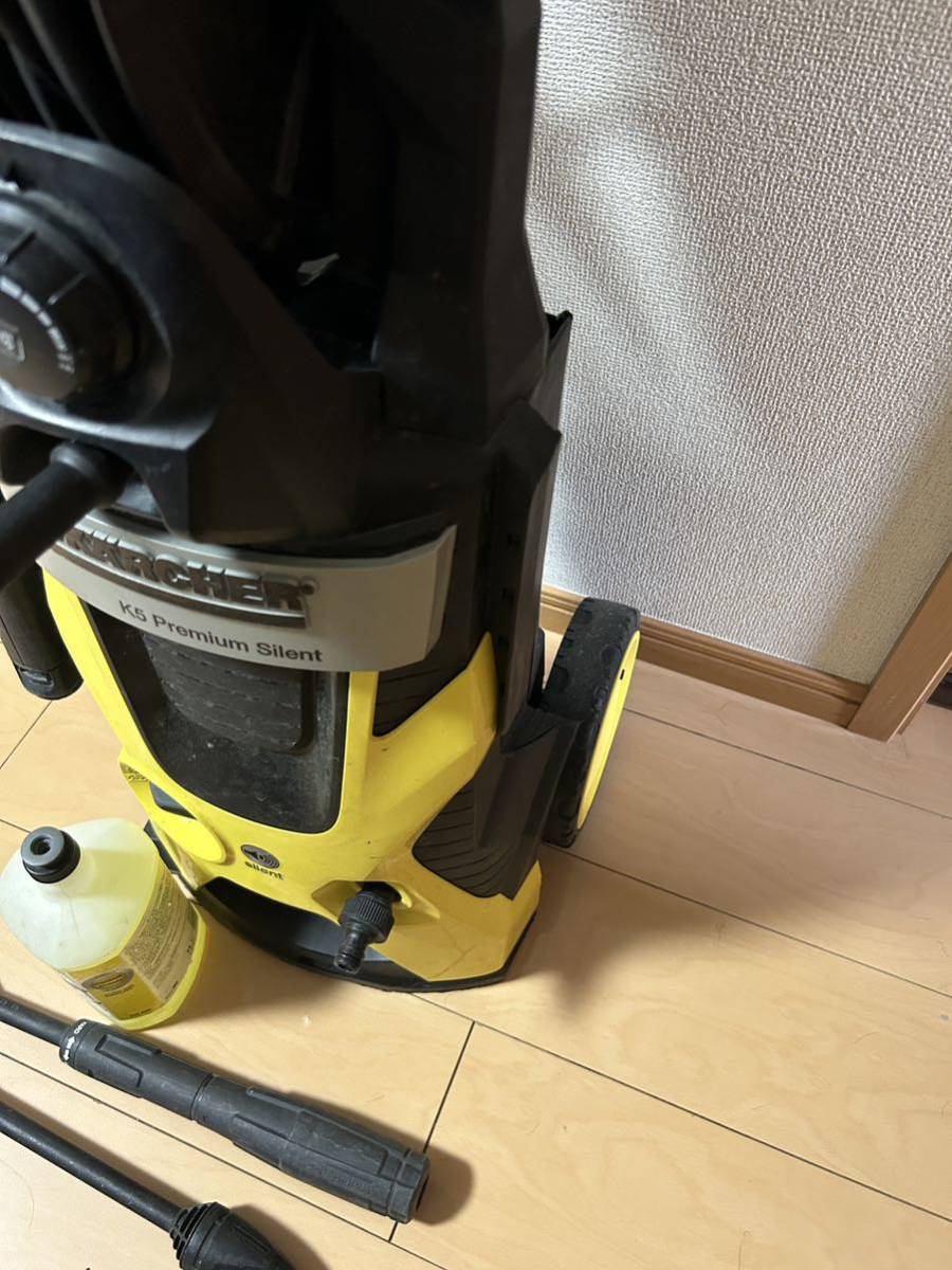 ジャンク品】ケルヒャーK5 PREMIUM SILENT 50Hz 高圧洗浄機 家庭 ジャンク品】ケルヒャーK5 PREMIUM SILENT 50Hz 高圧洗浄機 家庭