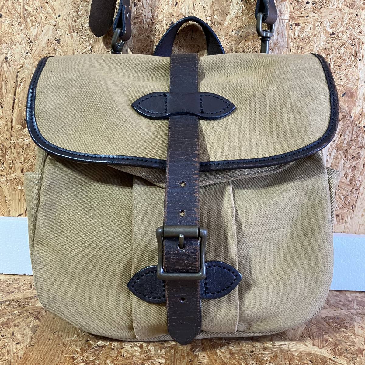 FILSON MADE IN USA STYLE 230 SMALL RUGGED TWILL FIELD BAG ショルダー バッグ 旧タグ_画像1