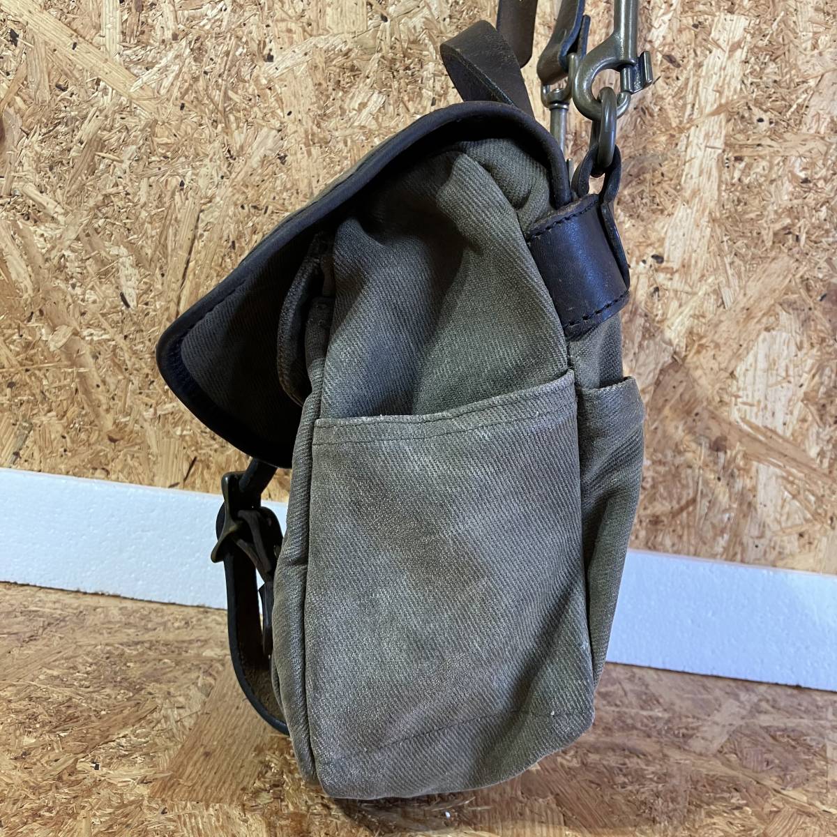 FILSON SMALL RUGGED TWILL FIELD BAG ショルダー バッグ 旧タグ_画像3