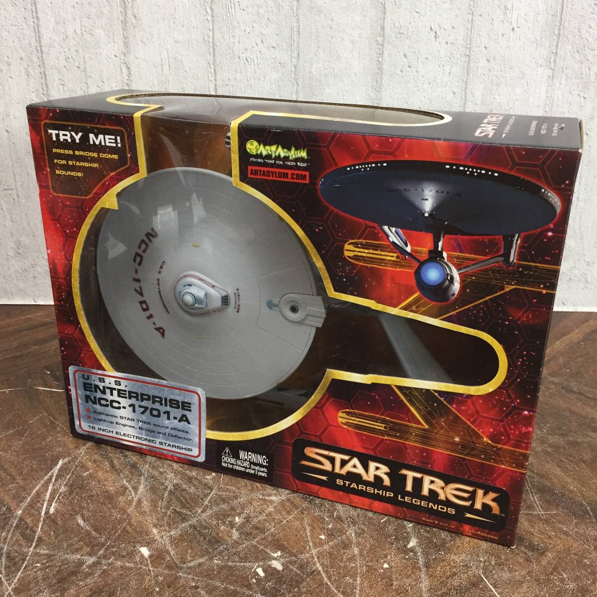 未開封 STAR TREK U.S.S. ENTERPRISE NCC-1701 スタートレック