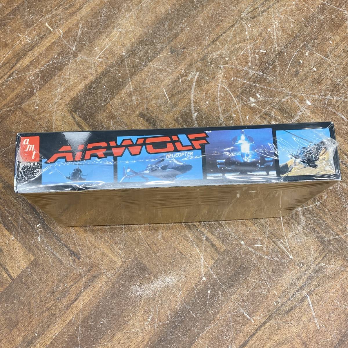 未組立 amt ERTL AIRWOLF HELICOPTER 1/48 MODEL KIT プラモデル 超音速攻撃ヘリ エアーウルフ ヘリコプター 当時物 菊MZ_画像4