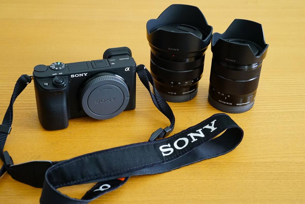 SONY α6400+E18-55mm F3.5-5.6 OSS+E 10-18mm F4 OSS-