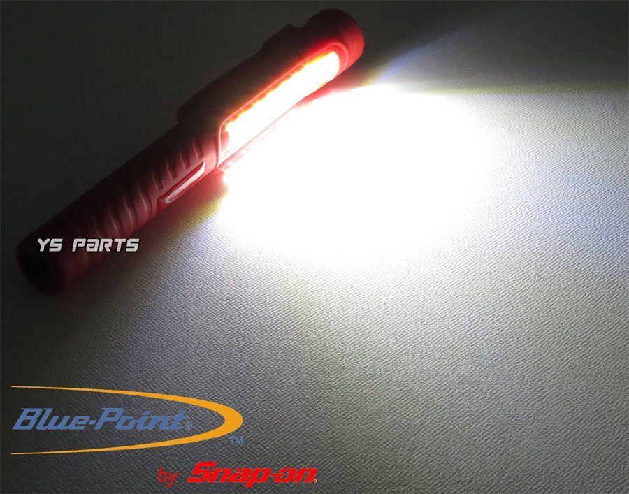 【正規品】ブルーポイント高輝度7LED+スポットLED装備 USB充電ペン型ライト赤 重量約57g(microUSB充電入力端子装備)【防塵/明るさ150Lux】_画像8