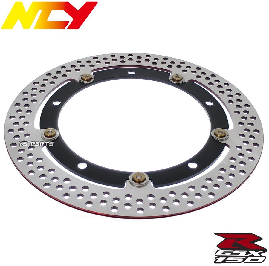 [正規品]NCY 最高峰320mmレーシングビッグディスクローター GSX-R125/GSX-R150/GSXR150/GSX-S150/GSXS150/GSX150 BANDIT[バンディット150]の画像3