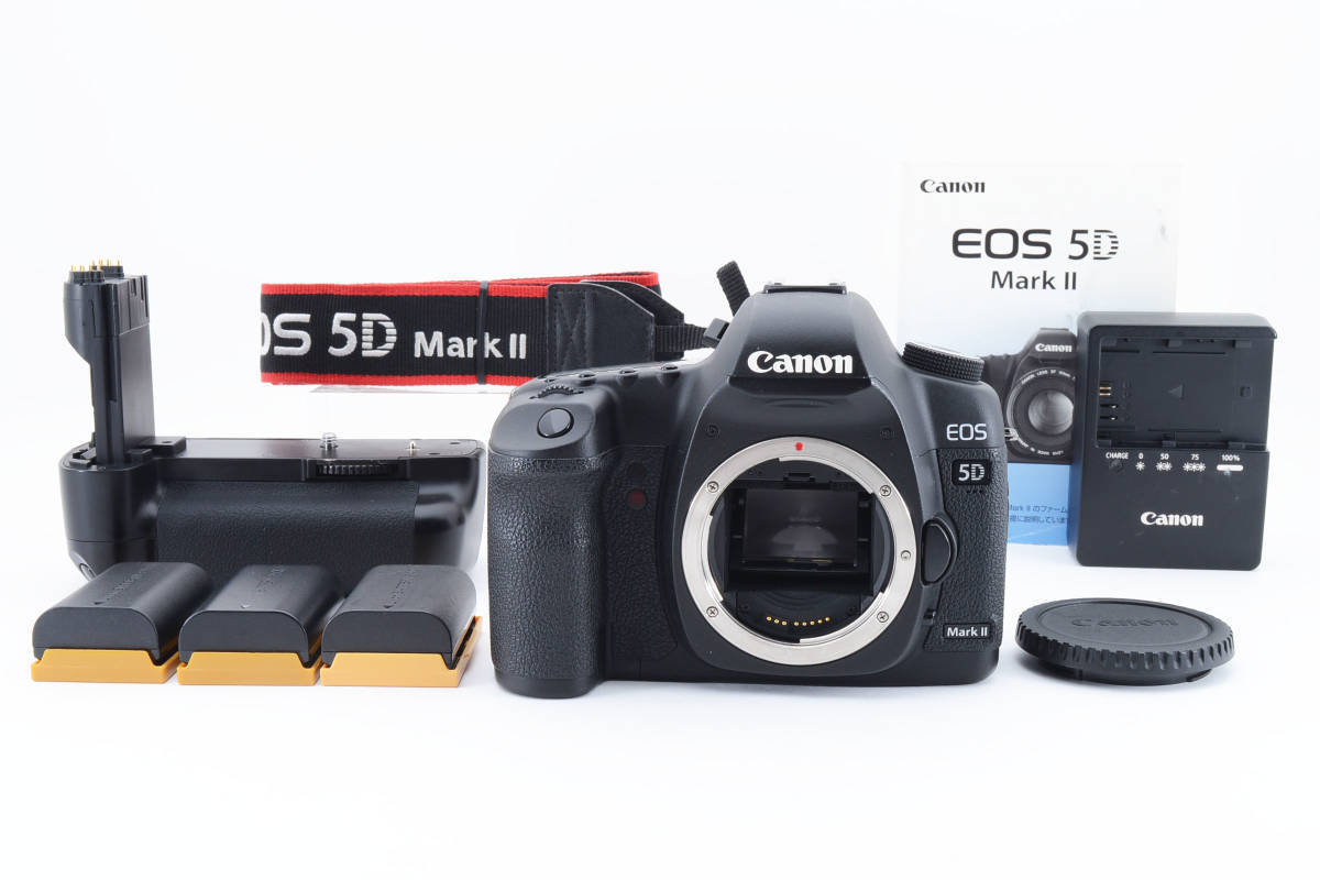 Canon 5D MarkⅡ バッテリーグリップ レンズ2本 - カメラ、光学機器