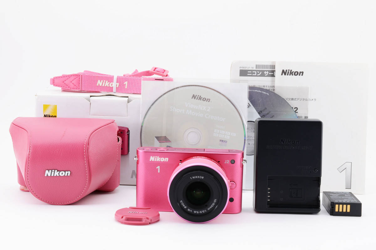 高質 Nikon □ニコン 極少ショット数869回・美品 □ Nikon1 《元箱