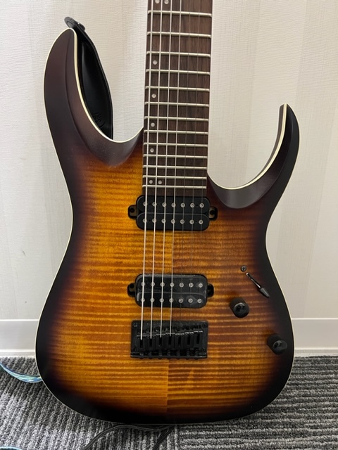 大「7107」エレキギター Ibanez/アイバニーズ RGA742FM 1P-01 音出し確認〇_画像4