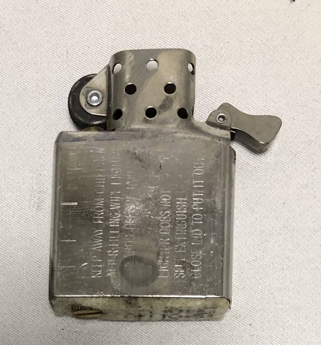 ZIPPO STERLING SILVER 1997年製 箱付 ジッポ― スターリング シルバー 銀 MADE IN U.S.A アメリカ USA製 オイルライター_画像8