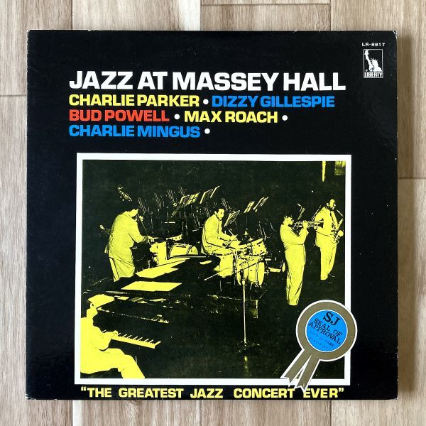 【JPN盤/LP】The Quintet / Jazz At Massey Hall ■ Liberty / LR-8817 / Charlie Parker / Dizzy Gillespie / Max Roach / ジャズ_画像1