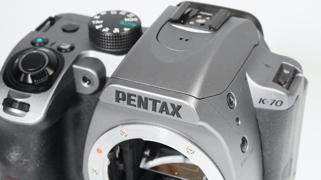 シャッター数5,145枚 PENTAX K-70 SR ボディ シルバー /9389 動作OK 1週間保証 ペンタックスの画像2