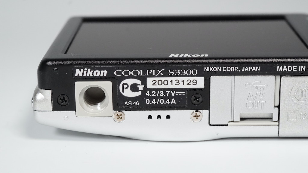 Nikon ニコン COOLPIX S3300 シルバー 動作OK 1週間保証 /9436_画像10