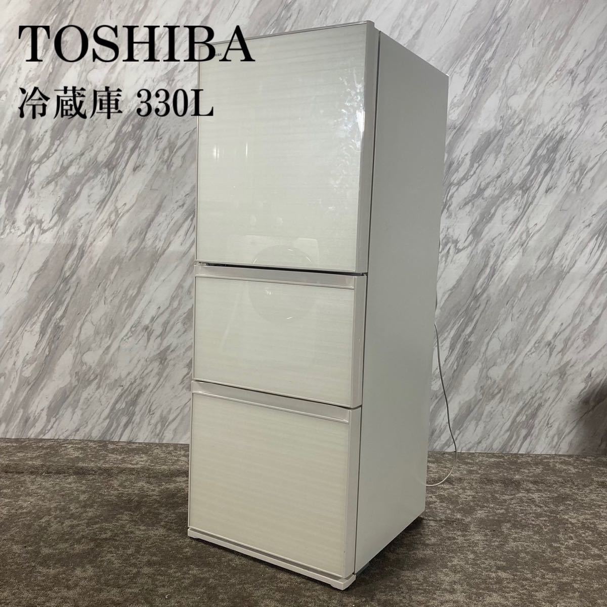 人気商品】 冷蔵庫 TOSHIBA GR-M33SXVL K724 家電 330L (ZC) 300