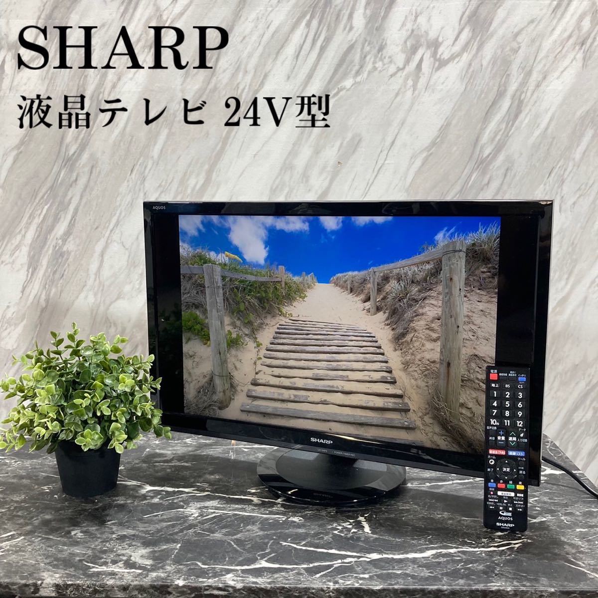 SHARP 液晶テレビ LC-24P5 24V型 AQUOS 家電 L016-