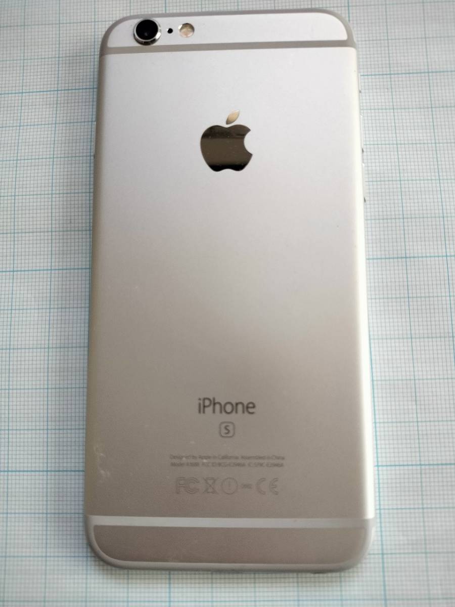 ★１円　iPhone6s　シルバー　綺麗　 32G 箱あり　AC　充電ケーブル付　SIMフリー　現役　完動品　MNOX2J/A　まだまだつかえますよ～～～_画像2