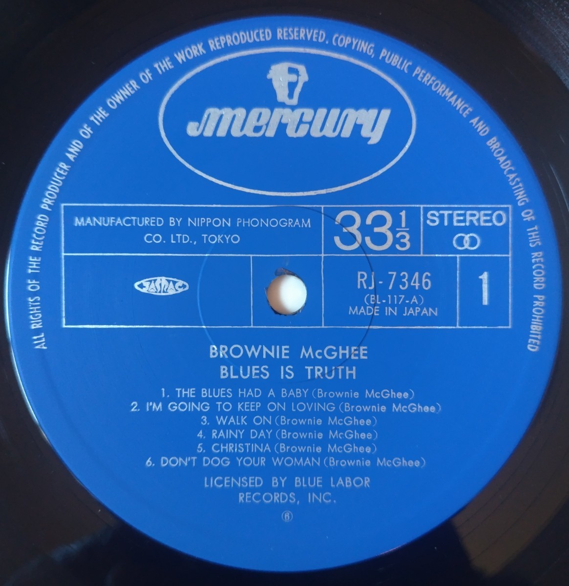 Brownie McGhee Blues Is Truth/国内盤RJ-7346_画像3