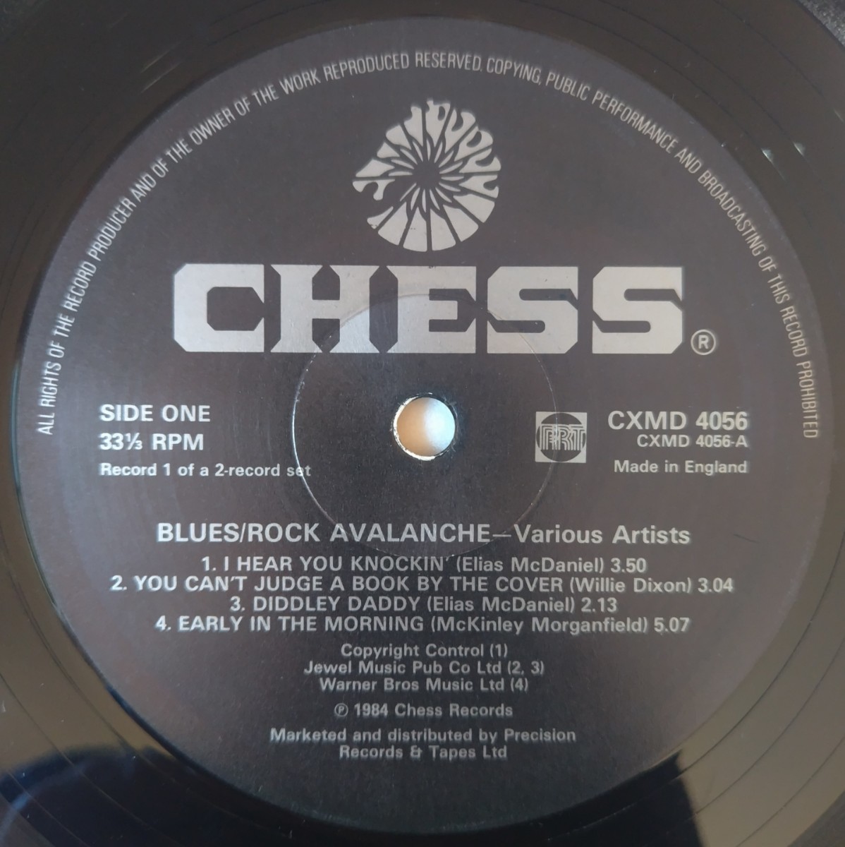 Blues/Rock Avalanche/1985年英国盤２枚組Chess CXMD 4056_画像3