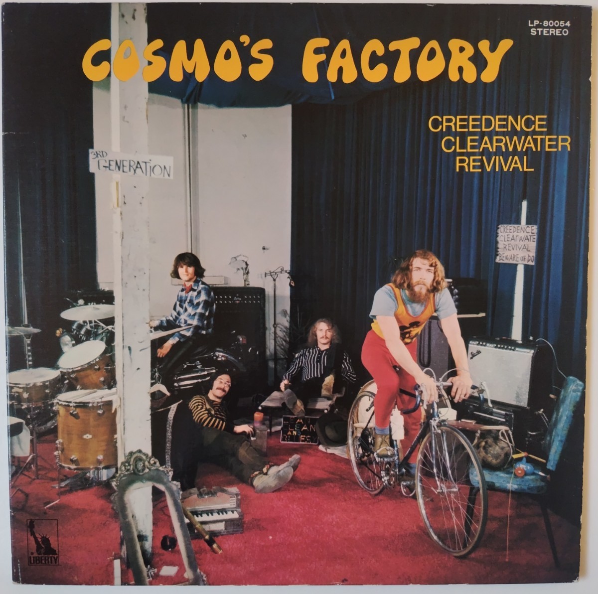 Creedence Clearwater Revival Cosmo's/1970年見開き国内盤 FactoryLiberty LP-80054_画像1