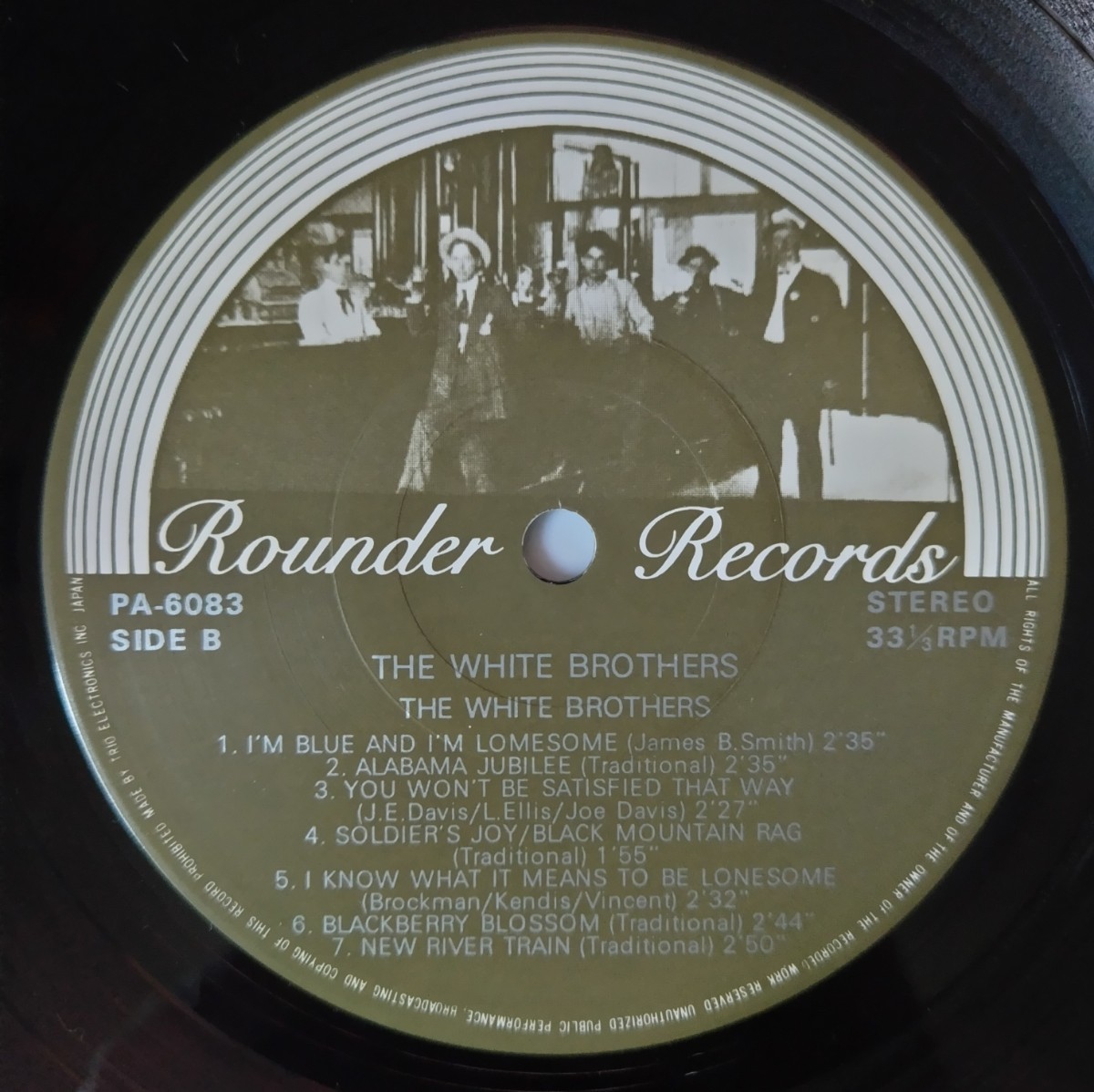 The White Brothers The White Brothers The New Kentucky Colonels/1976年Rounder Records PA-6083_画像4