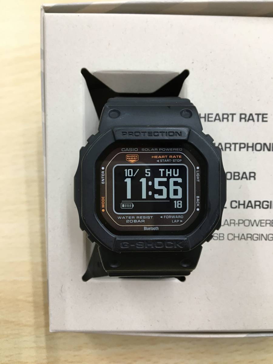 T-016/CASIO G-SHOCK DW-H5600-1JR G-SQUAD ジーショック 腕時計