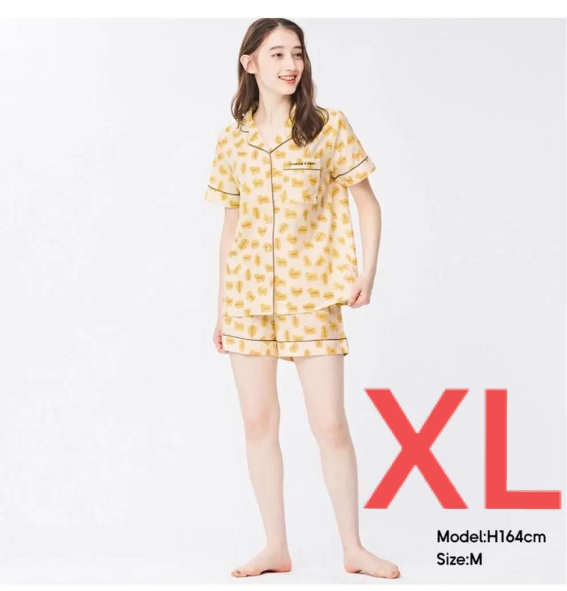 GU 新品　たべっこどうぶつ　コラボ　パジャマ　XL ルームウェア