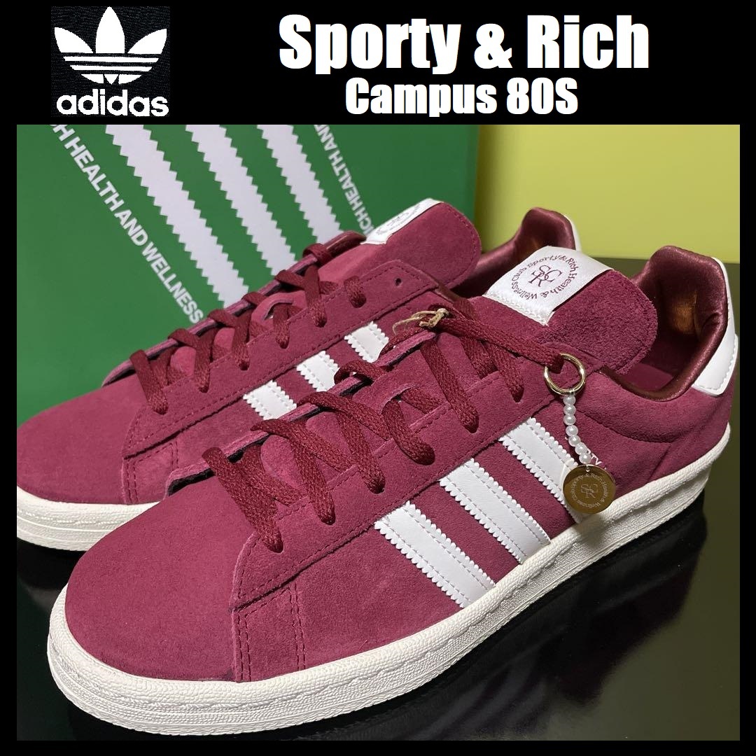 26.5cm ★ Sporty & Rich × adidas Campus 80S アディダス オリジナルス キャンパス 80S スポーティー アンド リッチ スニーカー HQ6074_画像1