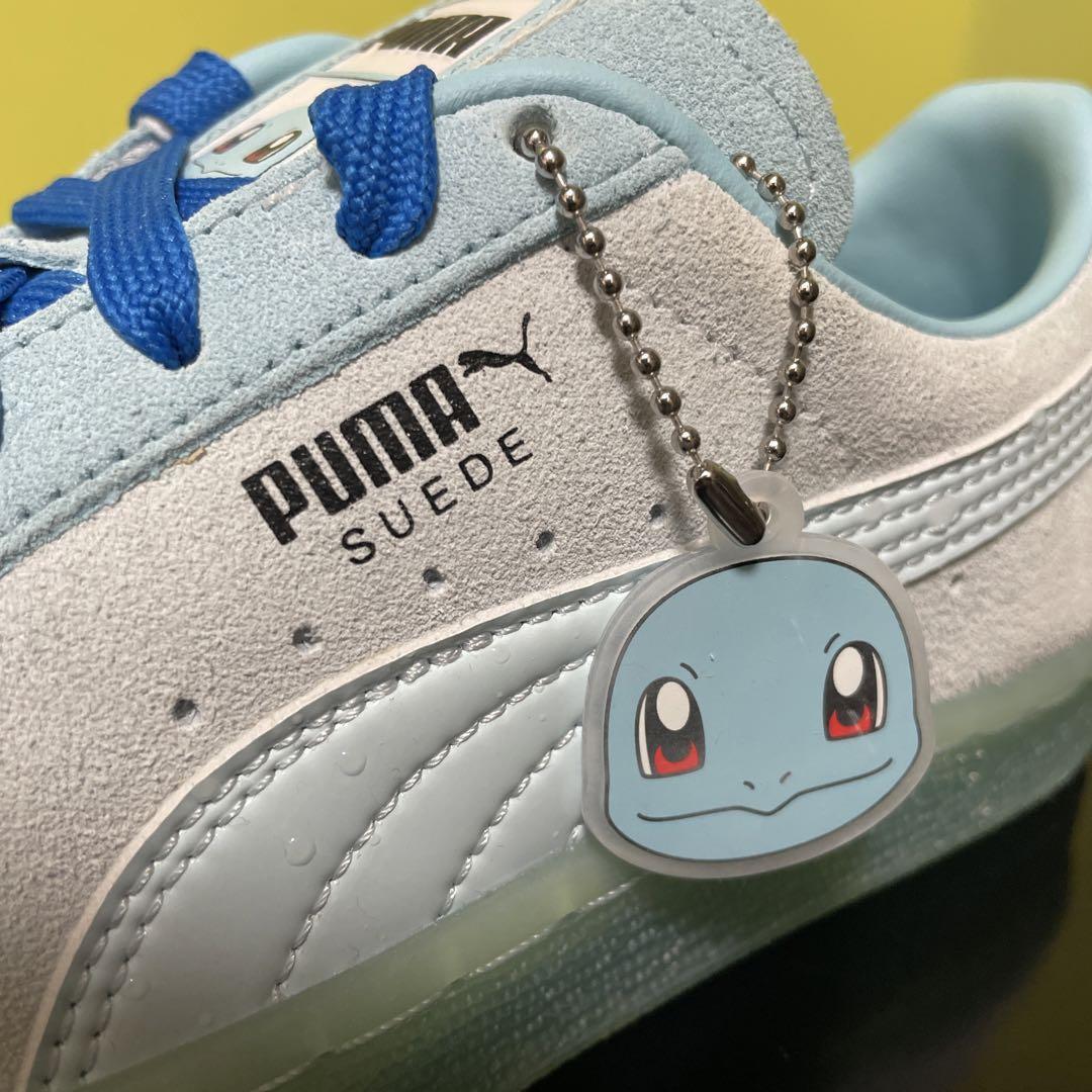 26.0cm★新品 ポケモン × プーマ スウェード クラシック ゼニガメ コラボ★ Pokmon ×PUMA SUEDE CLASSICS SQUIRTLE スニーカー 387326-01_画像7