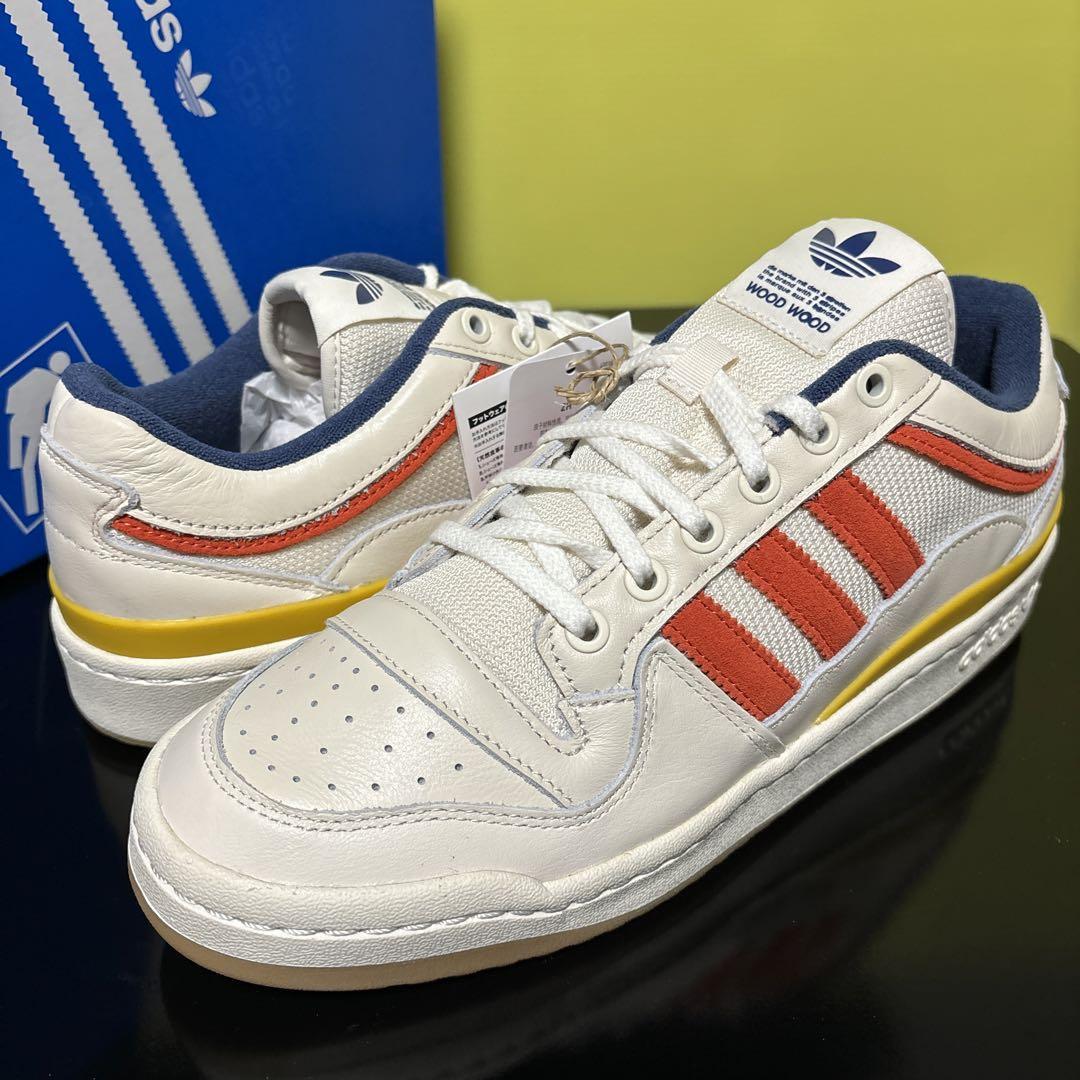 27.0cm ★新品 adidas × WOOD WOOD FORUM LOW consortium アディダス フォーラム ロー 20周年記念 ウッドウッド スニーカー H06448_画像3