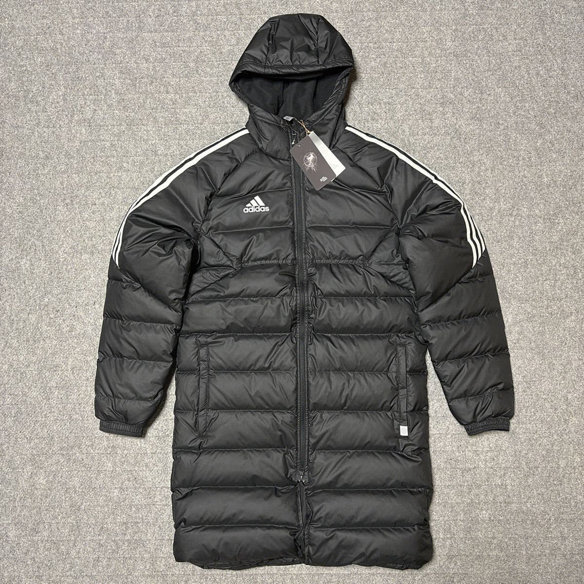 3XO(4XL) size * new goods Adidas CONDIVO 22 down coat long coat bench coat black light weight down jacket protection against cold H1256 5L
