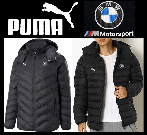 XLサイズ相当 新品 PUMA BMW ライト エコ ダウンジャケット XLサイズ相当 新品 PUMA BMW ライト エコ ダウンジャケット