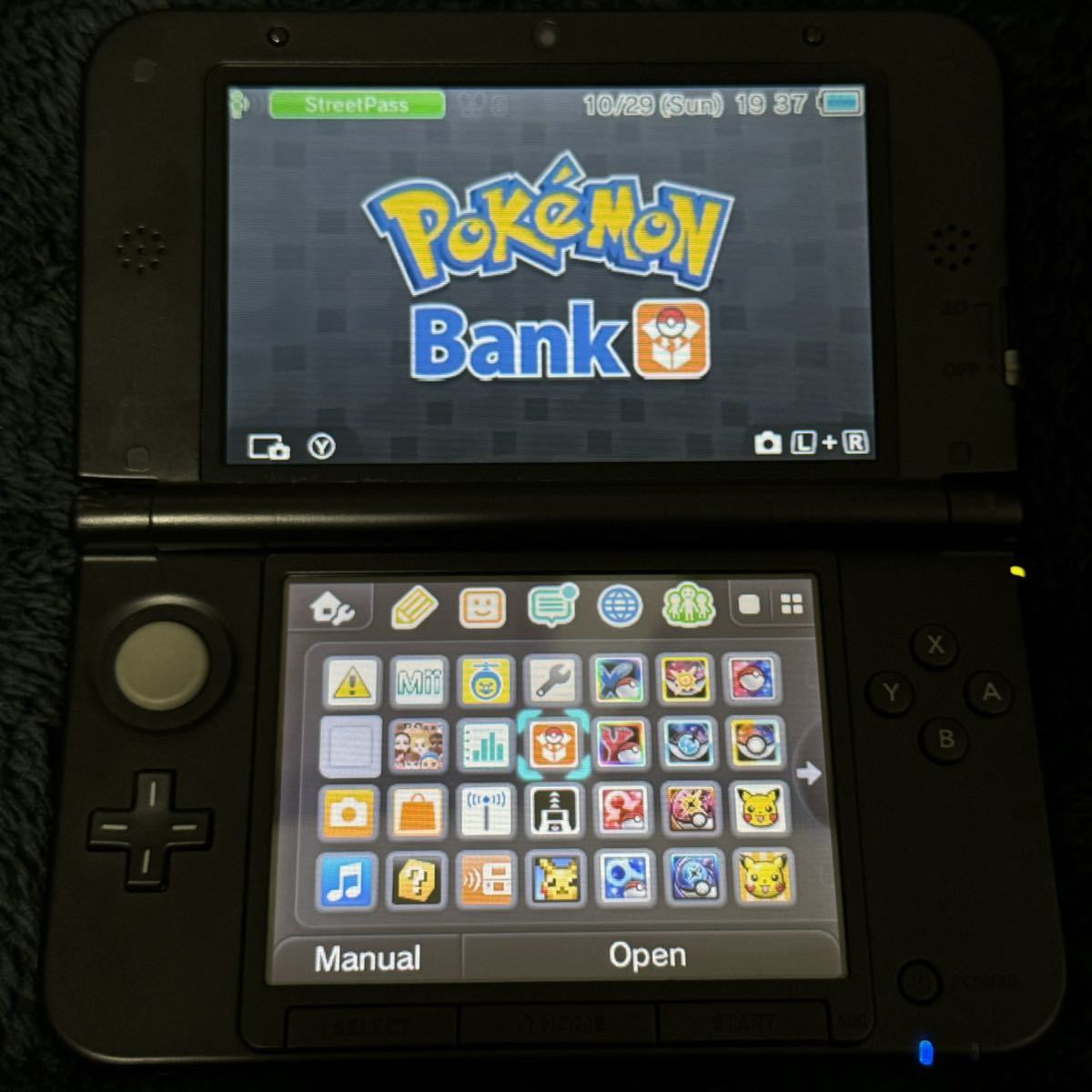 春早割 ポケモンX・Y限定カラー 3DSXL 北米版☆ポケモンバンク