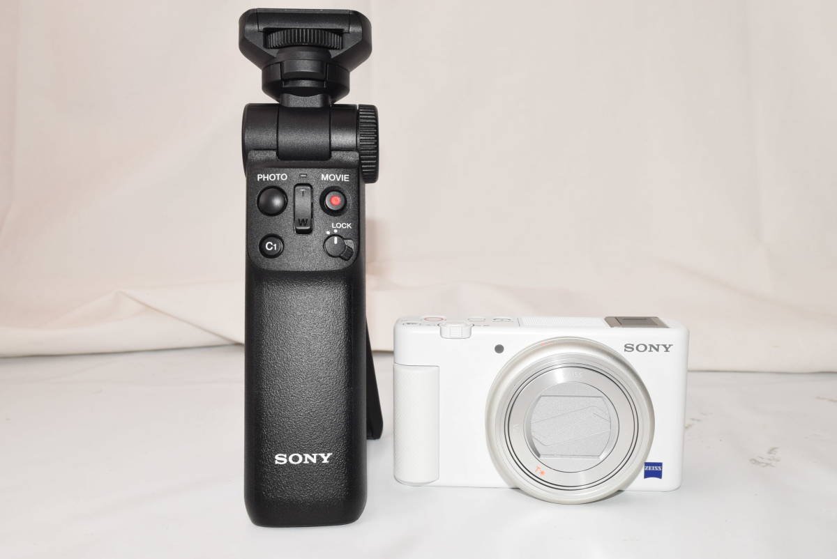 綺麗な展示品 SONY VLOGCAM ZV-1G シューティング グリップキット