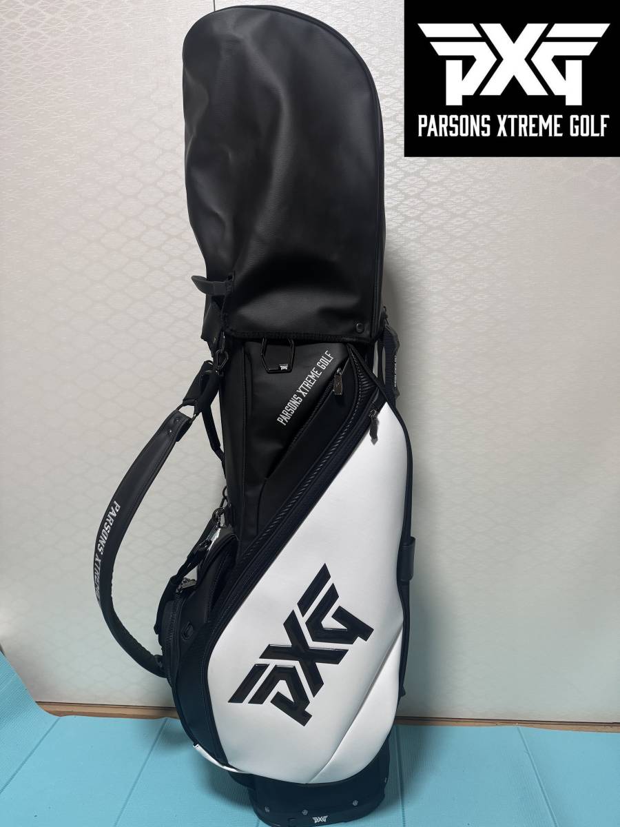 セットアップ ハイブリッド ☆新品☆PXG スタンドバッグ bag☆白黒☆6