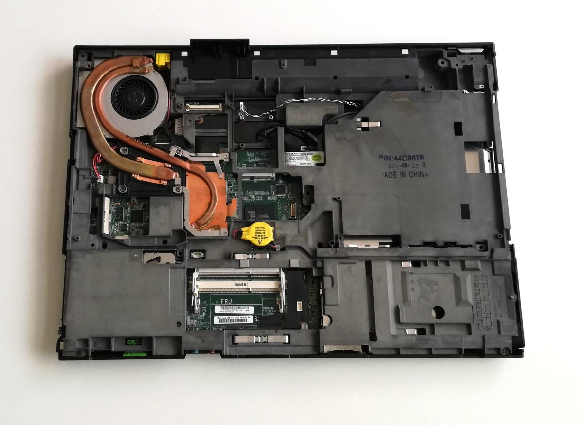 Lenovo R500 Core2 DUO P8400 2.26GHz ジャンク マザーボード ケース リカバリーディスク ThinkPad レノボ _画像2