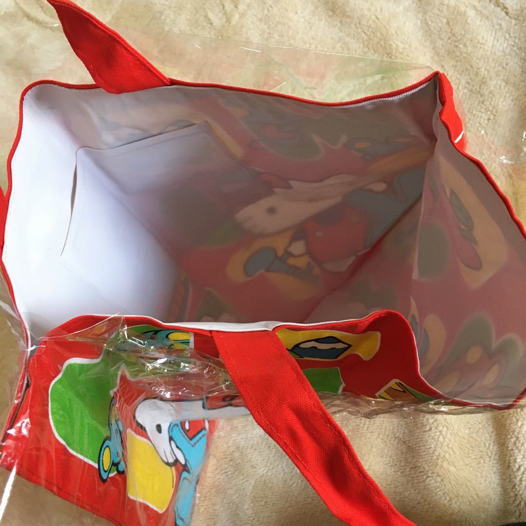  lesson bag tote bag Sanrio retro Sanrio Kitty Hello Kitty school school ... Club . red bag rare kindergarten child care 