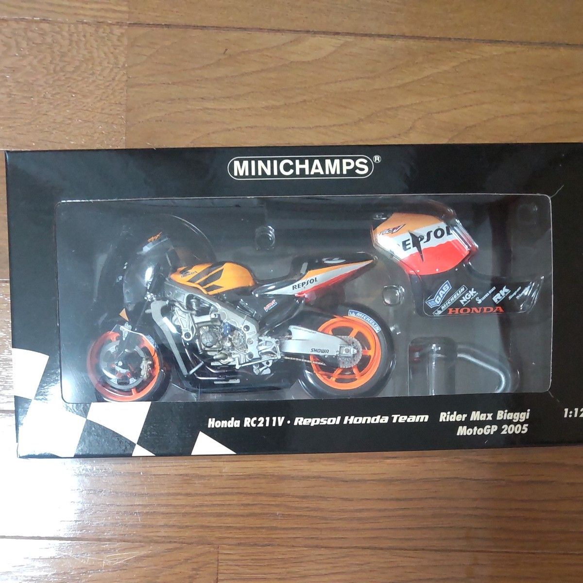 ミニチャンプス HONDA レプソルホンダ RC211V  MotoGP 2005