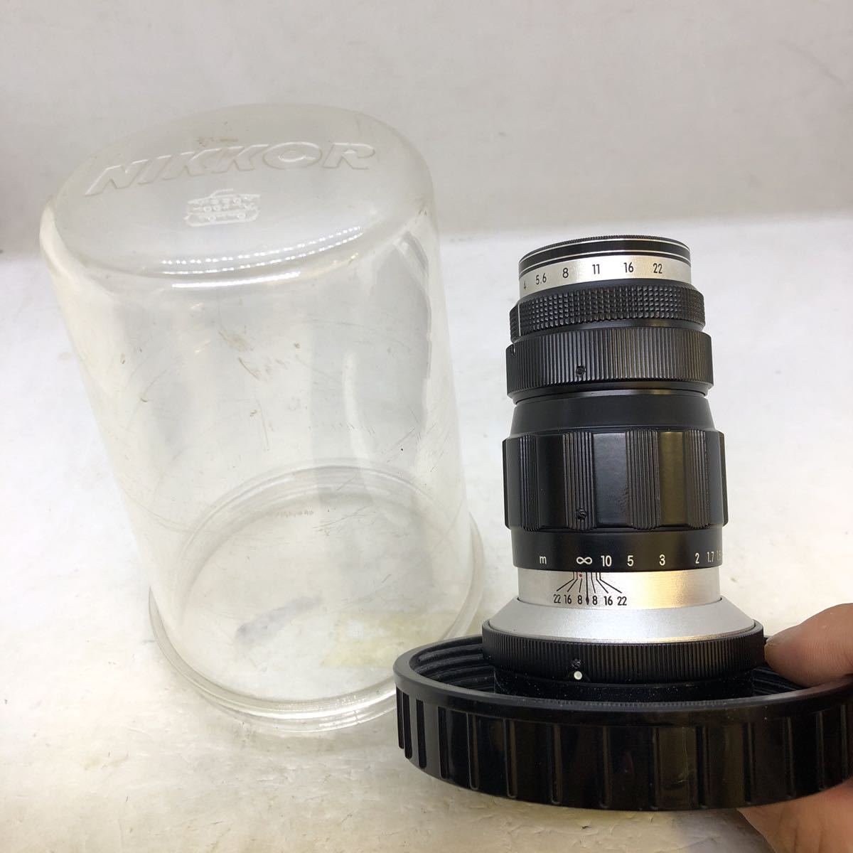 ★極上美品★安心初期不良対応★ Nippon Kogaku Japan NIKKOR-T 10.5cm f4 日本光学 105mm Nikon Fマウント マウンテンニッコール 1円〜_画像1