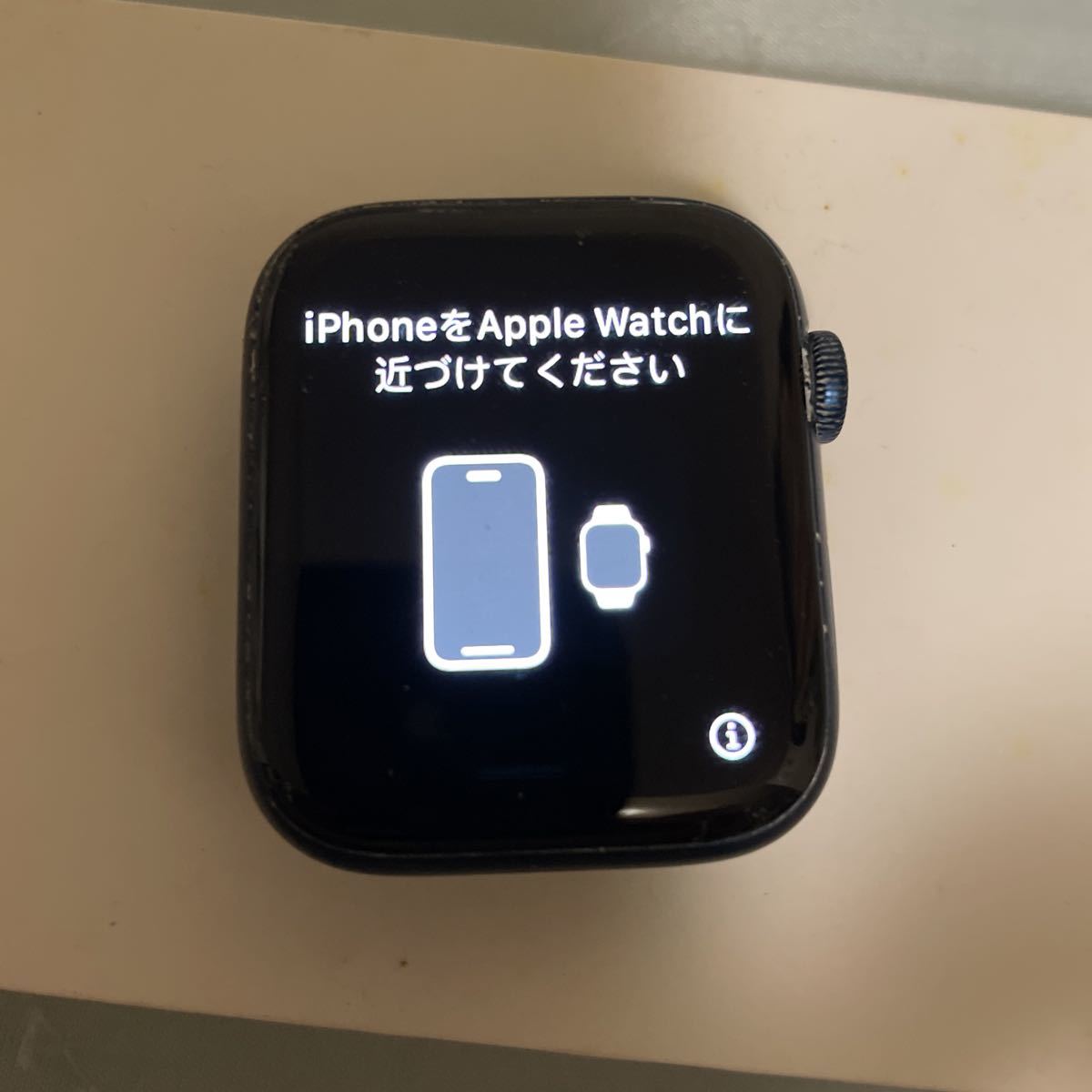 Apple Watch Series 6Blue Aluminum Case 44MM_画像1