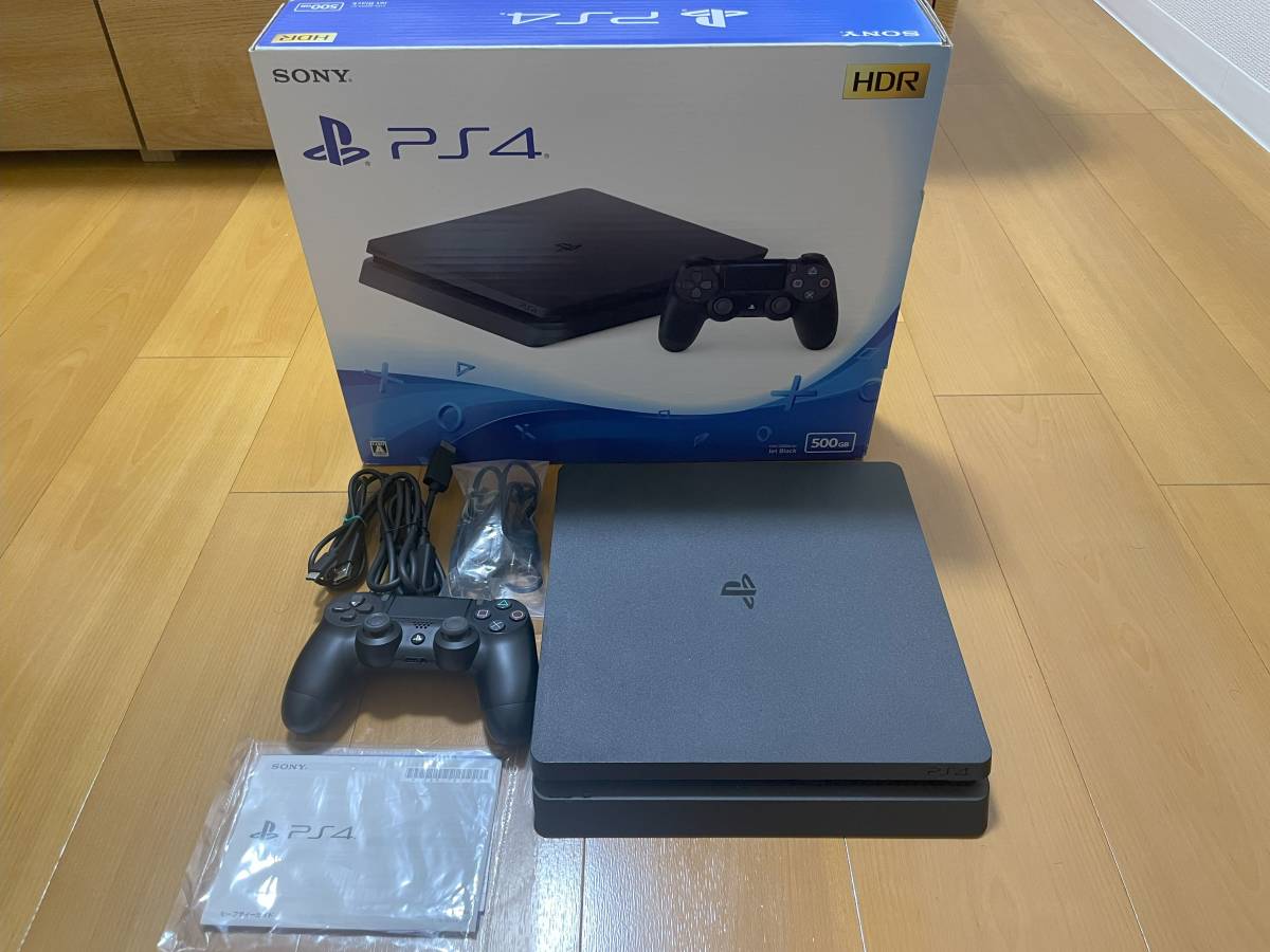 PlayStation®4 ジェット・ブラック 500GB CUH-2200A…-