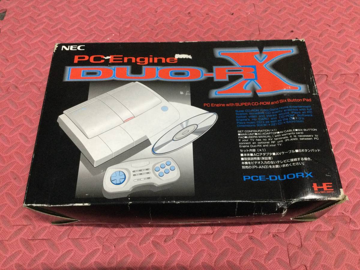 GN4023/100/0】動作確認済☆NEC PCエンジンDuo-RX 本体セット☆PC