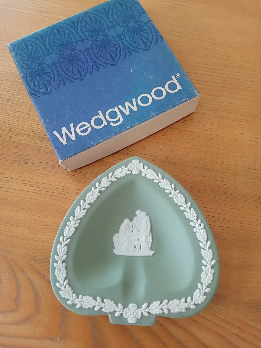 レトロ　WEDGWOOD　ウェッジウッド　ジャスパー　スウィートディッシュスペイド　小皿　トレー　1個_画像1