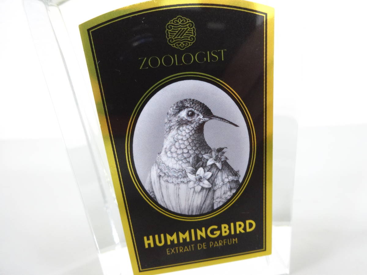 ほぼ満量 ZOOLOGIST ズーロジスト HUMMINGBIRD ハミングバード ハチドリ エキストレド パルファム 60ml 香水 フレグランス_画像3