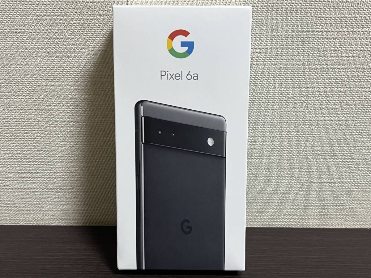 新品未使用品/即決 送料無料『Google Pixel 6a 128GB Charcoal