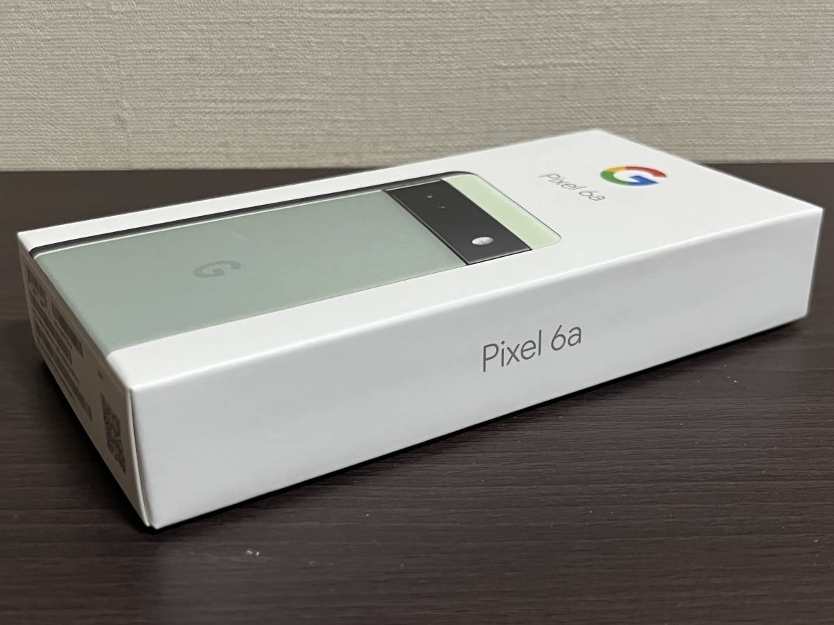 新品未使用品/即決:送料無料『Google Pixel 6a 128GB Sage セージ SIMフリー 国内正規品 本体 端末』_画像6