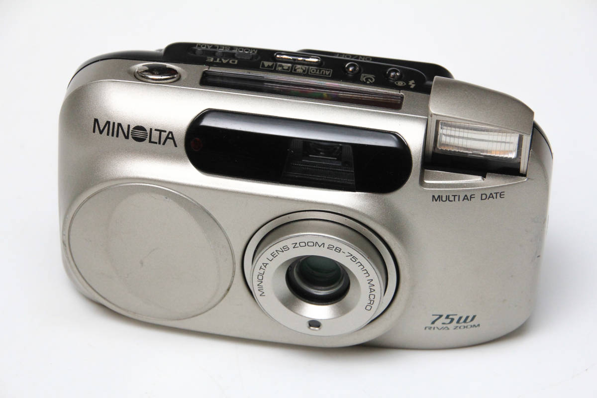 ミノルタ　MINOLTA 75W RIVA ZOOM 28-75mm ●コンパクトカメラ_画像1