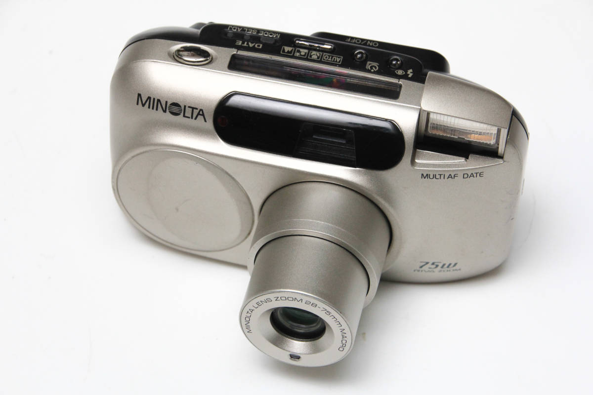 ミノルタ　MINOLTA 75W RIVA ZOOM 28-75mm ●コンパクトカメラ_画像8