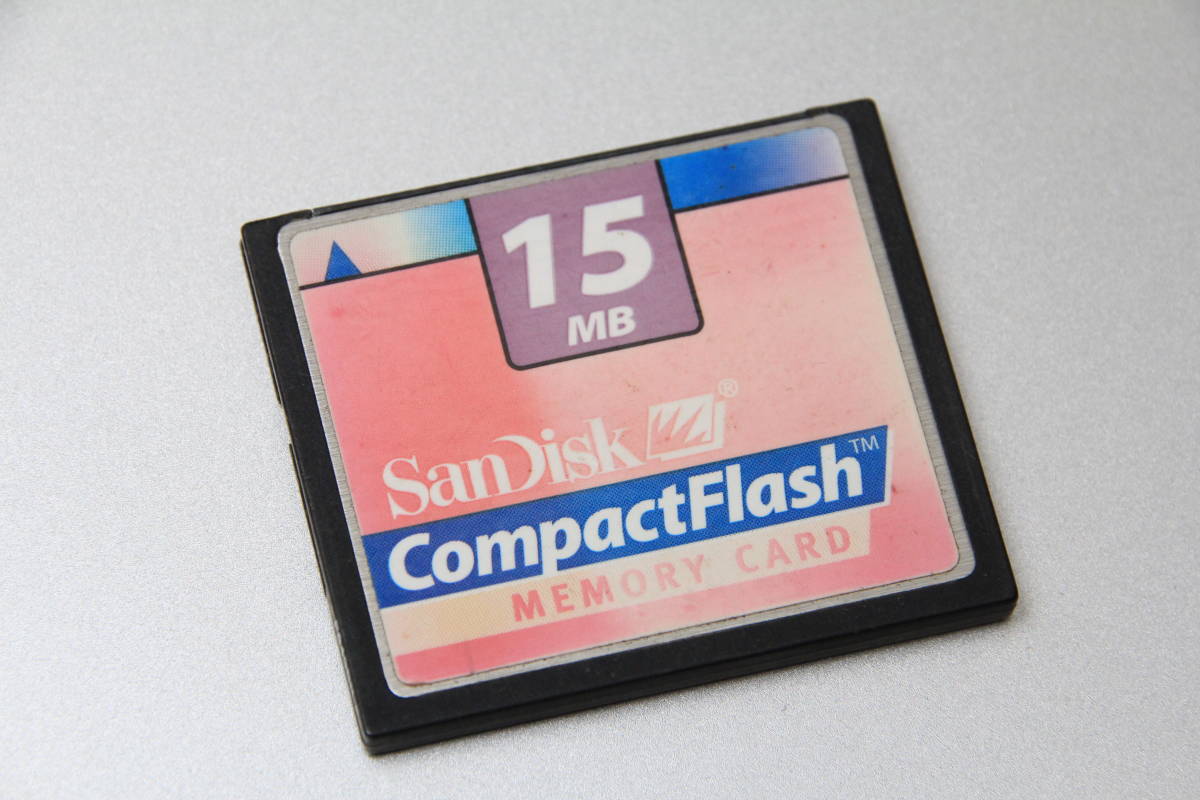 CFカード 15MB SanDisk コンパクトフラッシュ_画像1