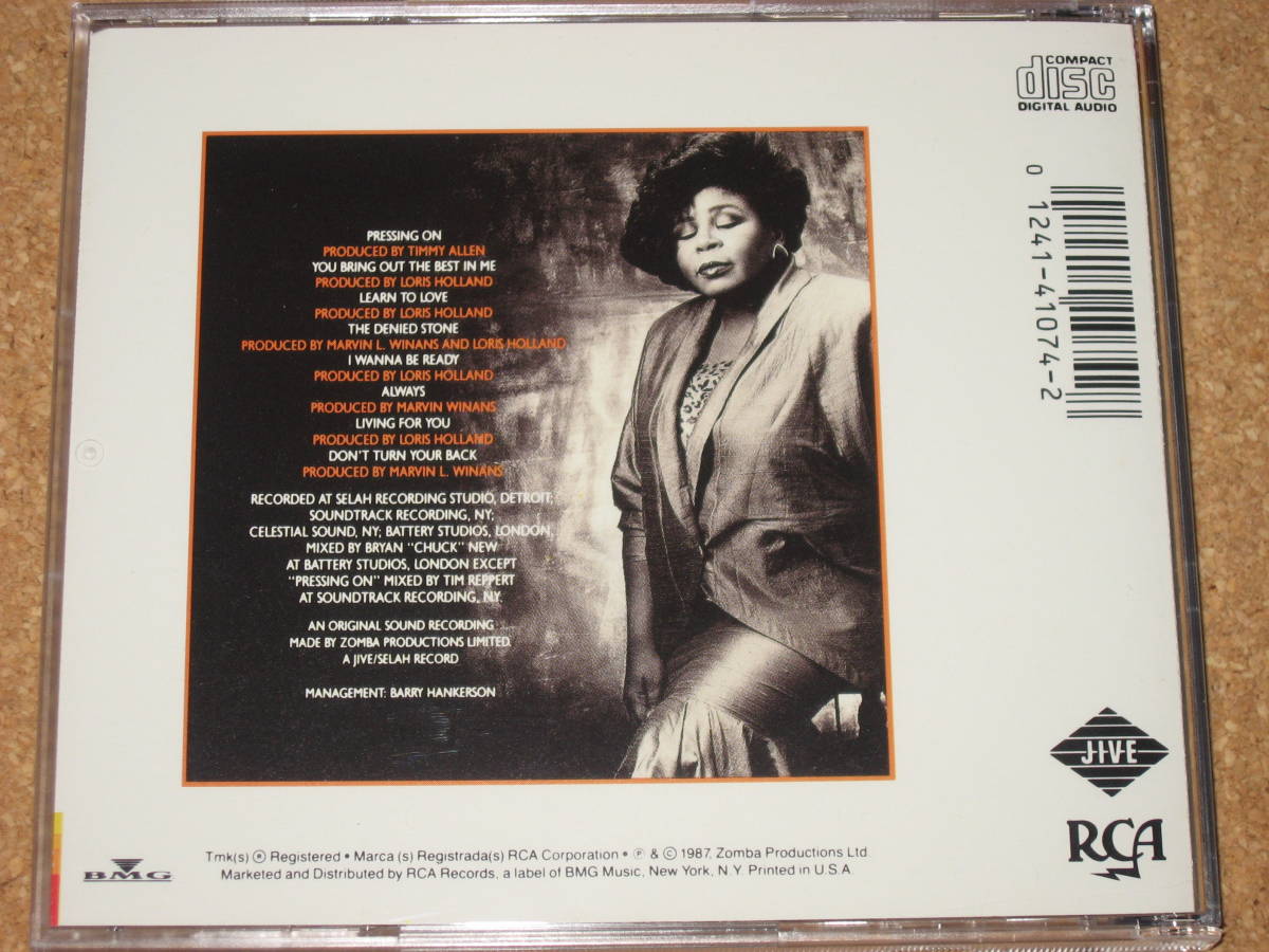 CD■VANESSA BELL ARMSTRONG～1987年作品、USブラックディスク・ガイドで鈴木啓志が絶賛_画像2